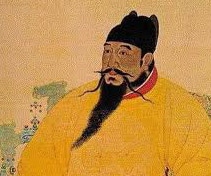 中国皇帝朱棣的画像