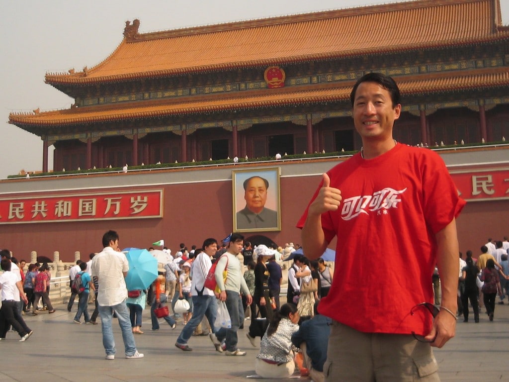 这是我，中国迈克，在北京188金宝搏网服务网址紫禁城前