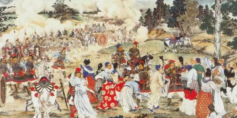 中国历史的一幅画