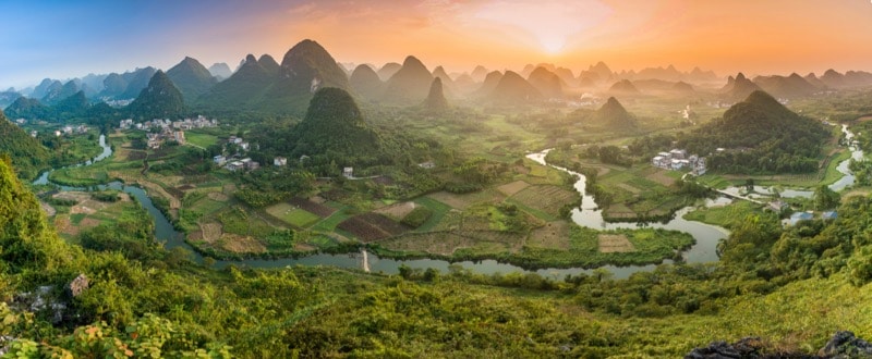 桂林的美丽景色