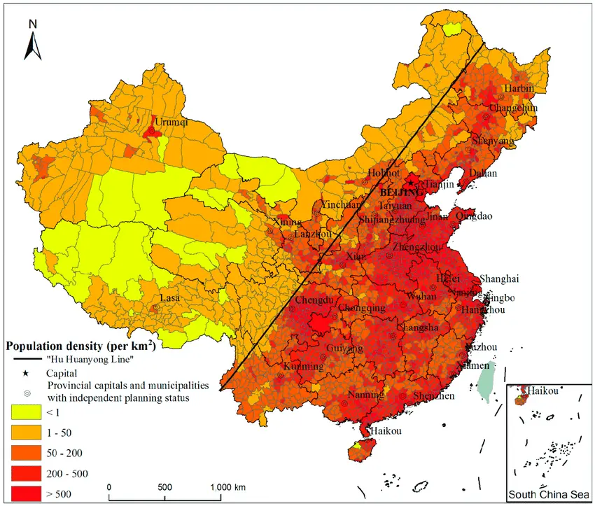 188金宝搏网服务网址中国人口密度地图